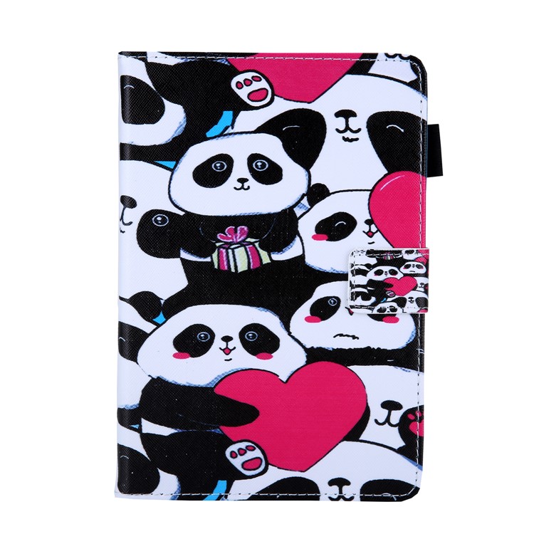 Pattern Printing Leather Flip Tablet Case for iPad mini (2019) 7.9 inch/ mini 4/ mini 3/Mini 2/Mini 1 - Groups of Panda-5