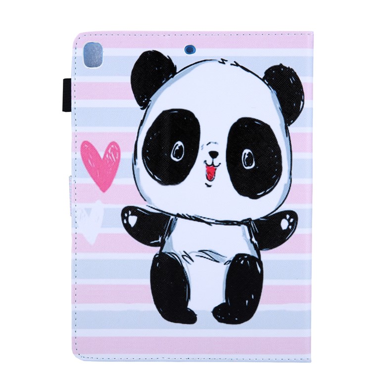 Pattern Printing Leather Flip Tablet Case for iPad 9.7-inch (2018) / iPad Air (2013) / Air 2 - Panda-3