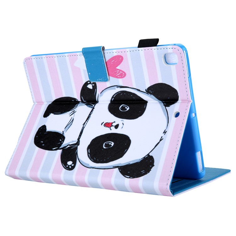 Pattern Printing Leather Flip Tablet Case for iPad 9.7-inch (2018) / iPad Air (2013) / Air 2 - Panda-4