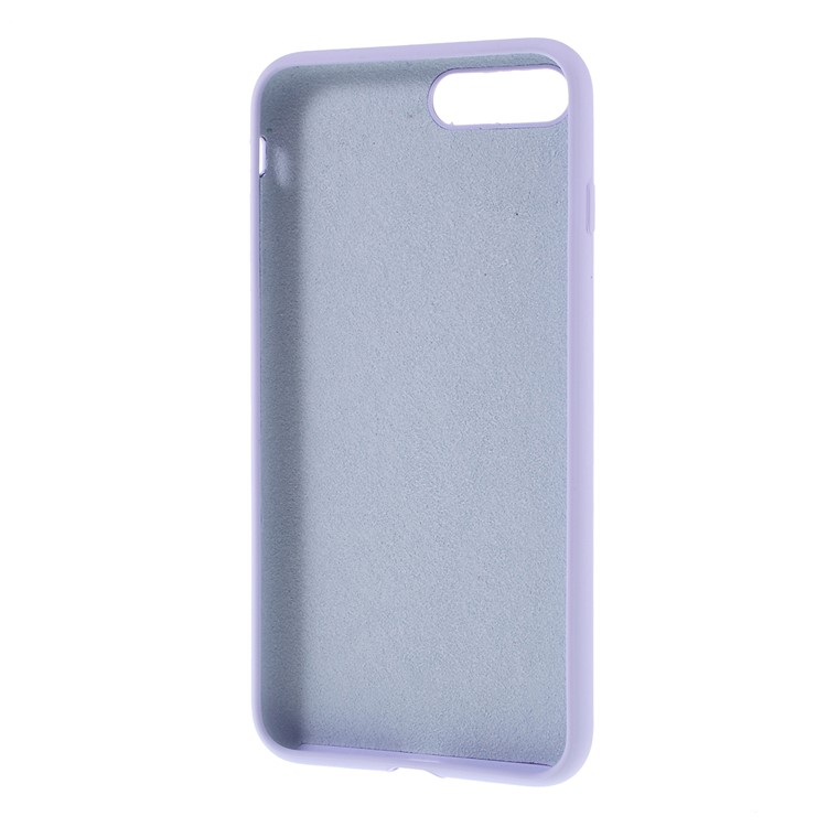 Coque De Protection En Silicone Solide Pour Téléphone Portable Pour IPhone 7 Plus / 8 Plus - Violet-2