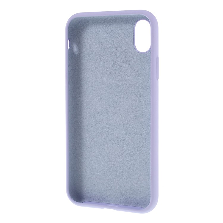 Embalagem Contínua Do Telefone Móvel Do Silicone Do Teste Padrão Do Coração Para O Iphone XS / X 5,8 Polegadas - Luz Roxa-3