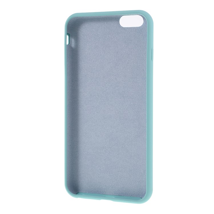 Heart Pattern Solid Silicone Mobile Phone Cover for iPhone 6/6s 4.7-inch - Baby Blue-3