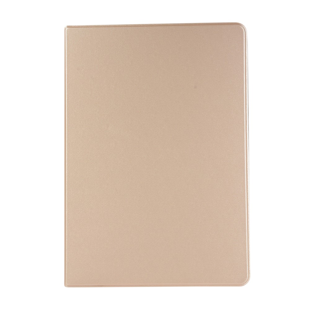 pu cuir protection smart basing avec support pour ipad air 10,5 pouces (2019) / ipad 10.2 (2021) / (2020) / (2019) - or