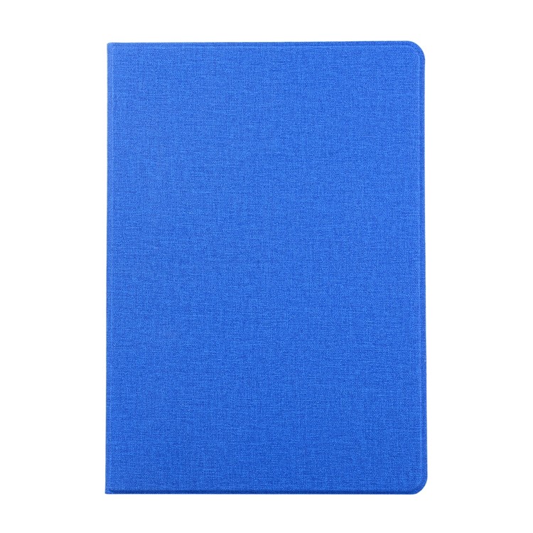 For iPad Air 10.5 inch (2019) Cloth Skin Leather Protective Case with Stand - Blue-2