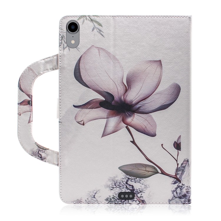 Custodia In Pelle Con Motivo Stampato In Pelle Per IPad IPad Pro Da 11 Pollici (2018) - Fiore-3