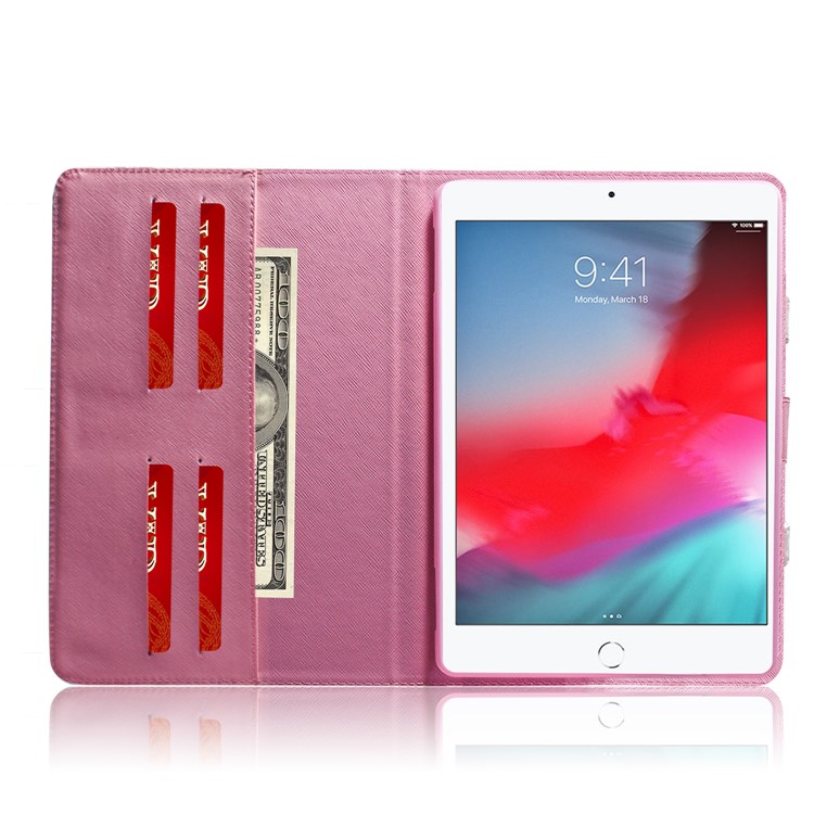 Custodia In Pelle Con Motivo Stampato In Pelle Per IPad IPad Pro Da 11 Pollici (2018) - Fiore-8