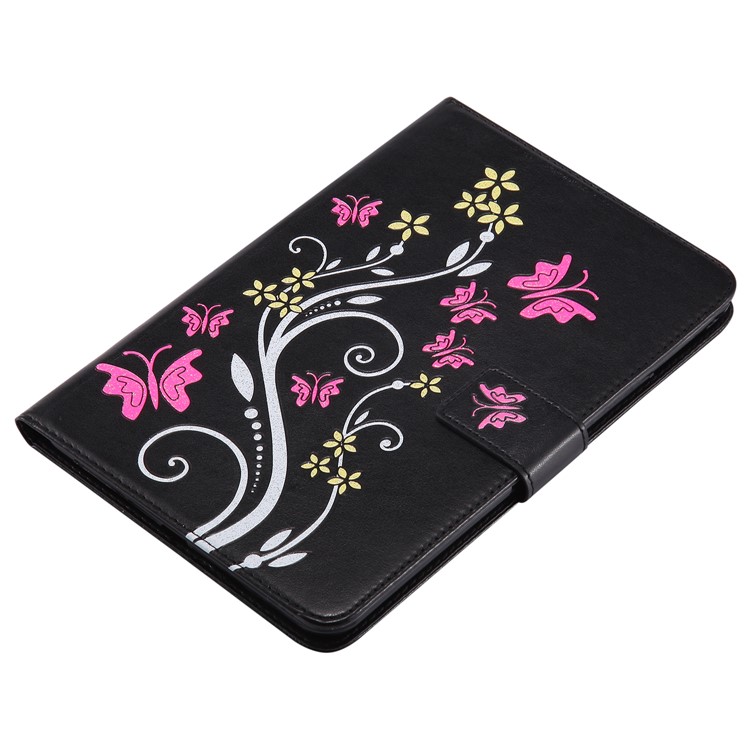 Pattern Printing Wallet Stand Leather Case for iPad mini5 (2019) - Black-4