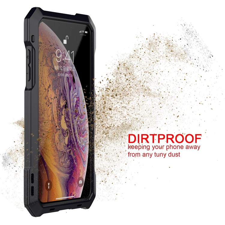 VIKING Shockproof Dirt-proof Case with Three Interchangeable Lens for iPhone XS Max 6.5 inch - Black-10