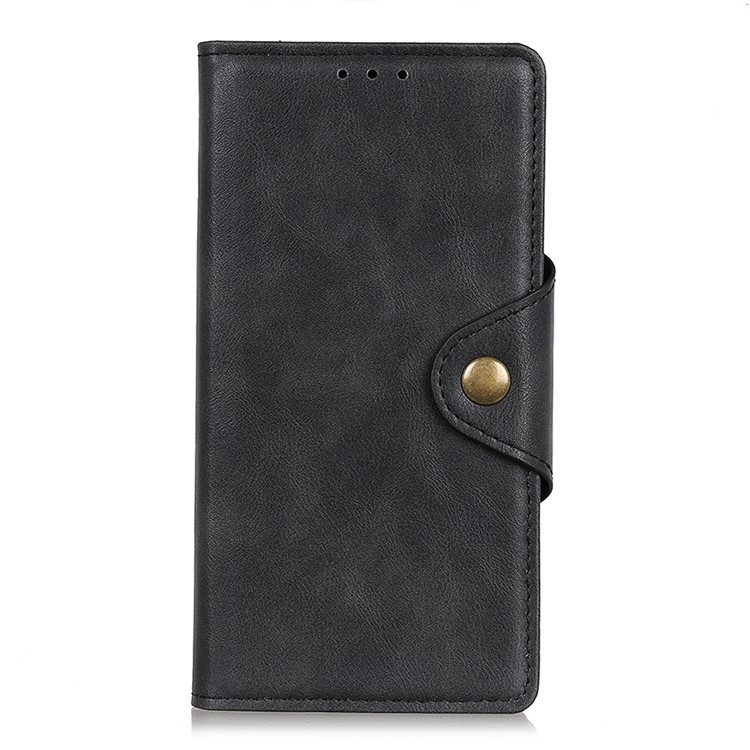 PU Leather Wallet Stand Mobile Case for iPhone XS Max 6.5 inch - Black-2