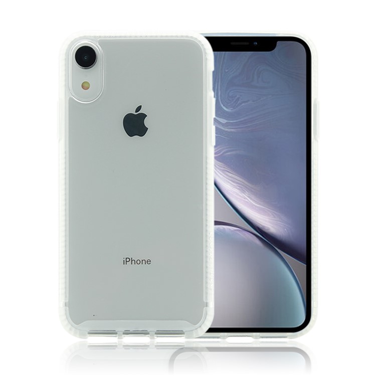 TECH21 Shock Absorption TPU + PC Hybrid Phone Back Case for iPhone XR - Transparent-1