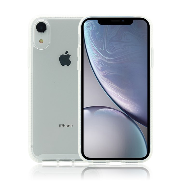 TECH21 Shock Absorption TPU + PC Hybrid Phone Back Case for iPhone XR - Transparent-2
