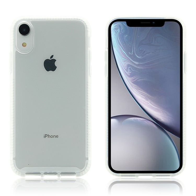 TECH21 Shock Absorption TPU + PC Hybrid Phone Back Case for iPhone XR - Transparent-3