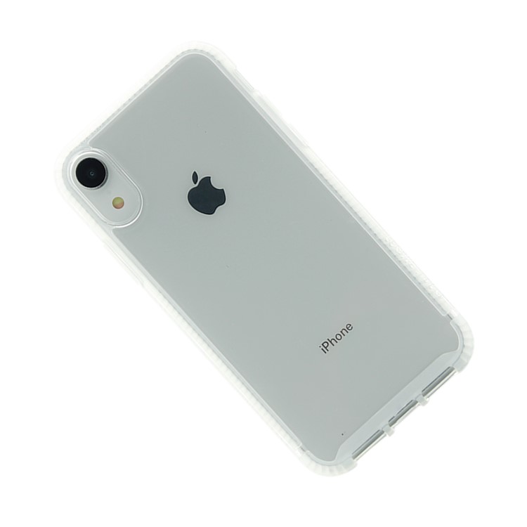 TECH21 Shock Absorption TPU + PC Hybrid Phone Back Case for iPhone XR - Transparent-4