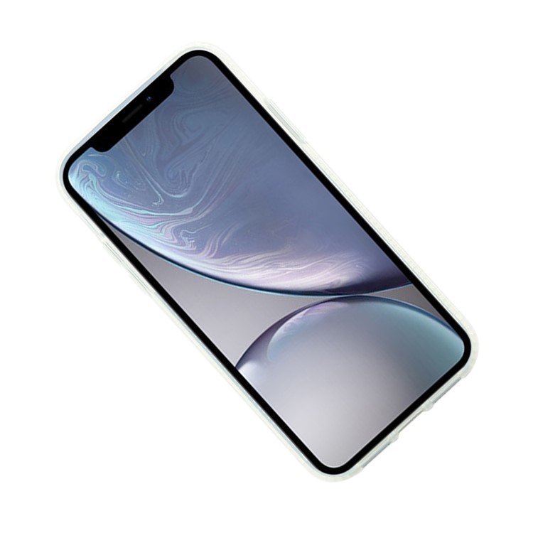 TECH21 Shock Absorption TPU + PC Hybrid Phone Back Case for iPhone XR - Transparent-5