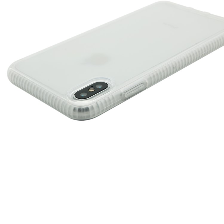 TECH21 Shock Absorption TPU + PC Hybrid Phone Back Case for iPhone XS Max - Transparent-10