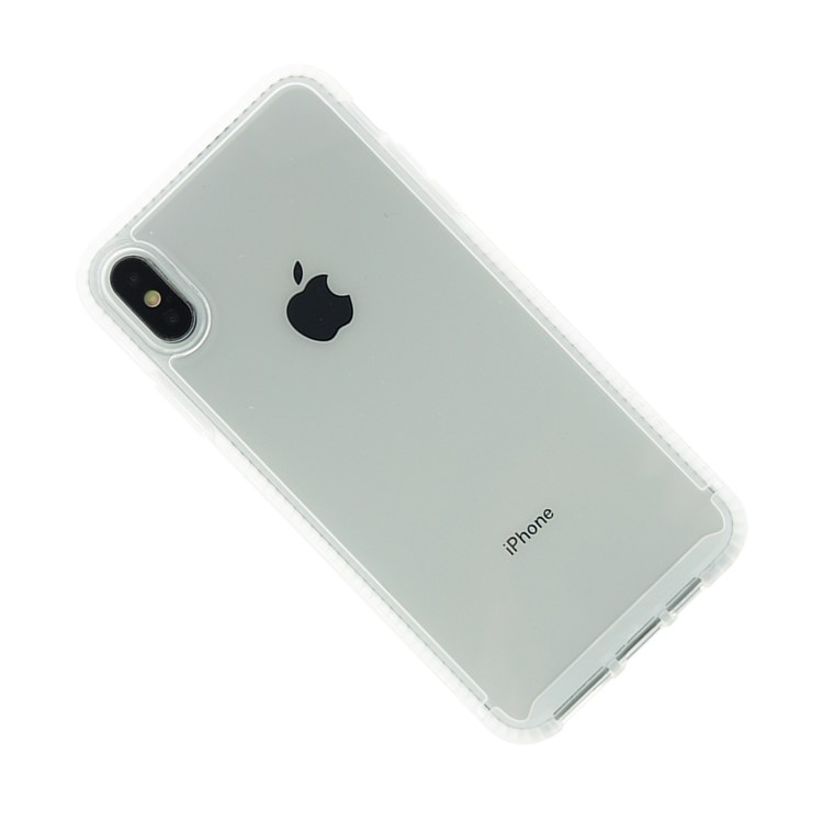 TECH21 Shock Absorption TPU + PC Hybrid Phone Back Case for iPhone XS Max - Transparent-5