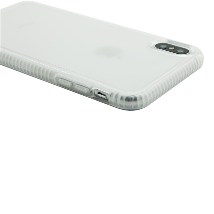 TECH21 Shock Absorption TPU + PC Hybrid Phone Back Case for iPhone XS Max - Transparent-9