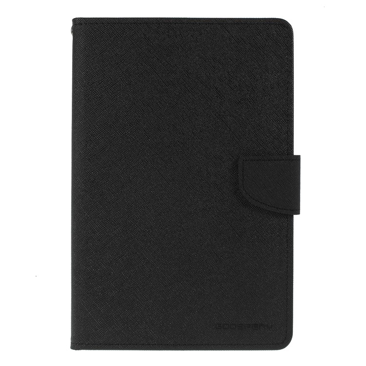 MERCURY GOOSPERY PU Leather Wallet Tablet Shell for iPad mini (2019) 7.9 inch/mini 4/mini 3/mini 2/mini - All Black-1