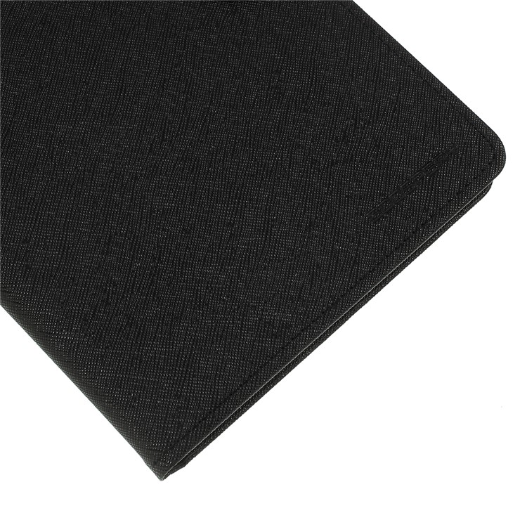 Custodia Tablet In Pelle PU MERCURY GOOSPERY PU Per IPad Mini (2019) 7,9 Pollici / Mini 4 / Mini 3 / Mini 2 / Mini - Tutto Nero-3
