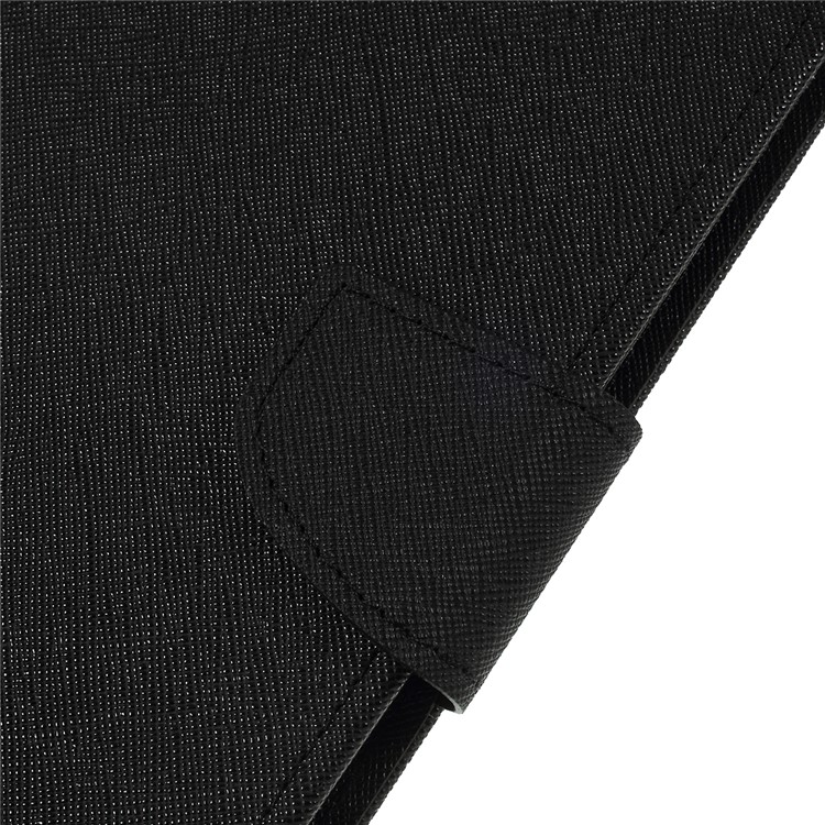 MERCURY GOOSPERY PU Leather Wallet Tablet Shell for iPad mini (2019) 7.9 inch/mini 4/mini 3/mini 2/mini - All Black-5