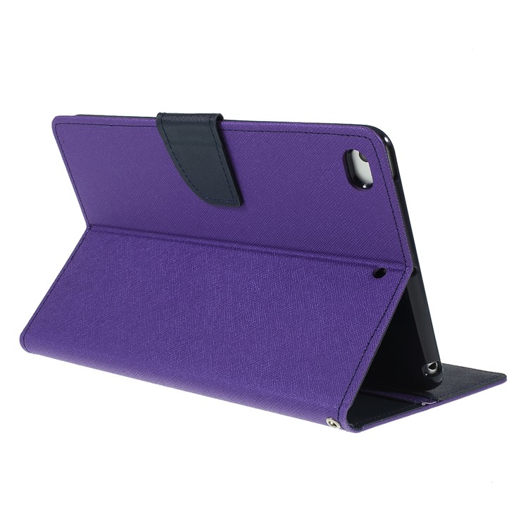 MERCURY GOOSPERY PU Leather Wallet Tablet Shell for iPad mini (2019) 7.9 inch/mini 4/mini 3/mini 2/mini - Purple-4