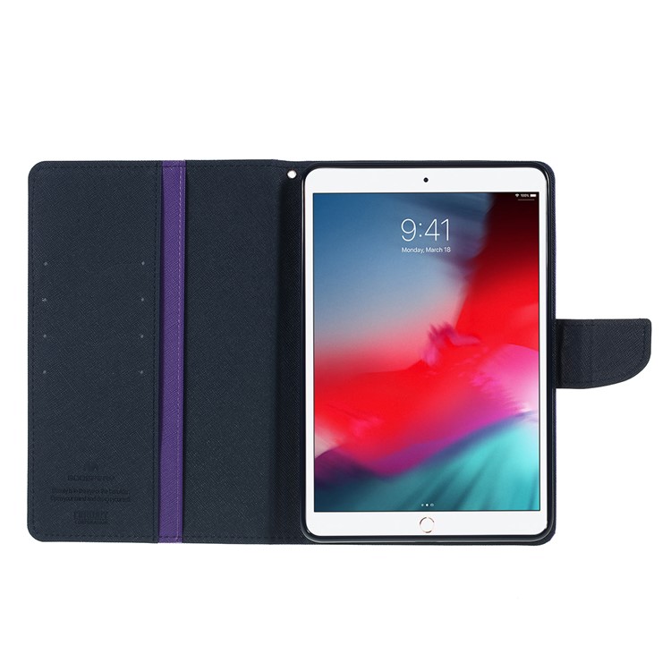 MERCURY GOOSPERY PU Leather Wallet Tablet Shell for iPad mini (2019) 7.9 inch/mini 4/mini 3/mini 2/mini - Purple-5