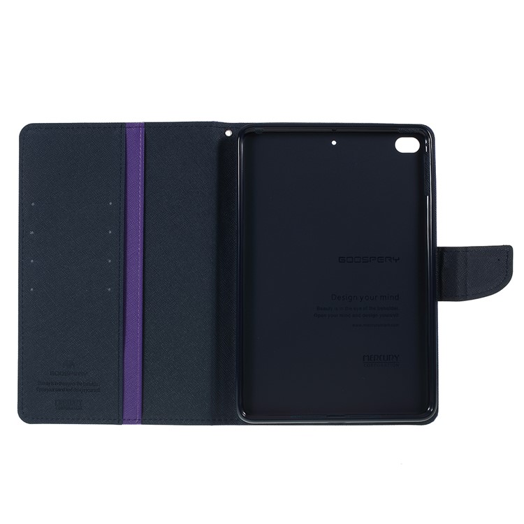 MERCURY GOOSPERY PU Leather Wallet Tablet Shell for iPad mini (2019) 7.9 inch/mini 4/mini 3/mini 2/mini - Purple-6