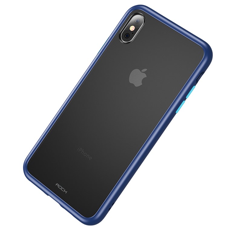 

Чехол ROCK Pro Series Для ПК + TPU С Гибридной Задней Крышкой Для IPhone XS Max - Синий, iPhone XS Max 6.5 inch