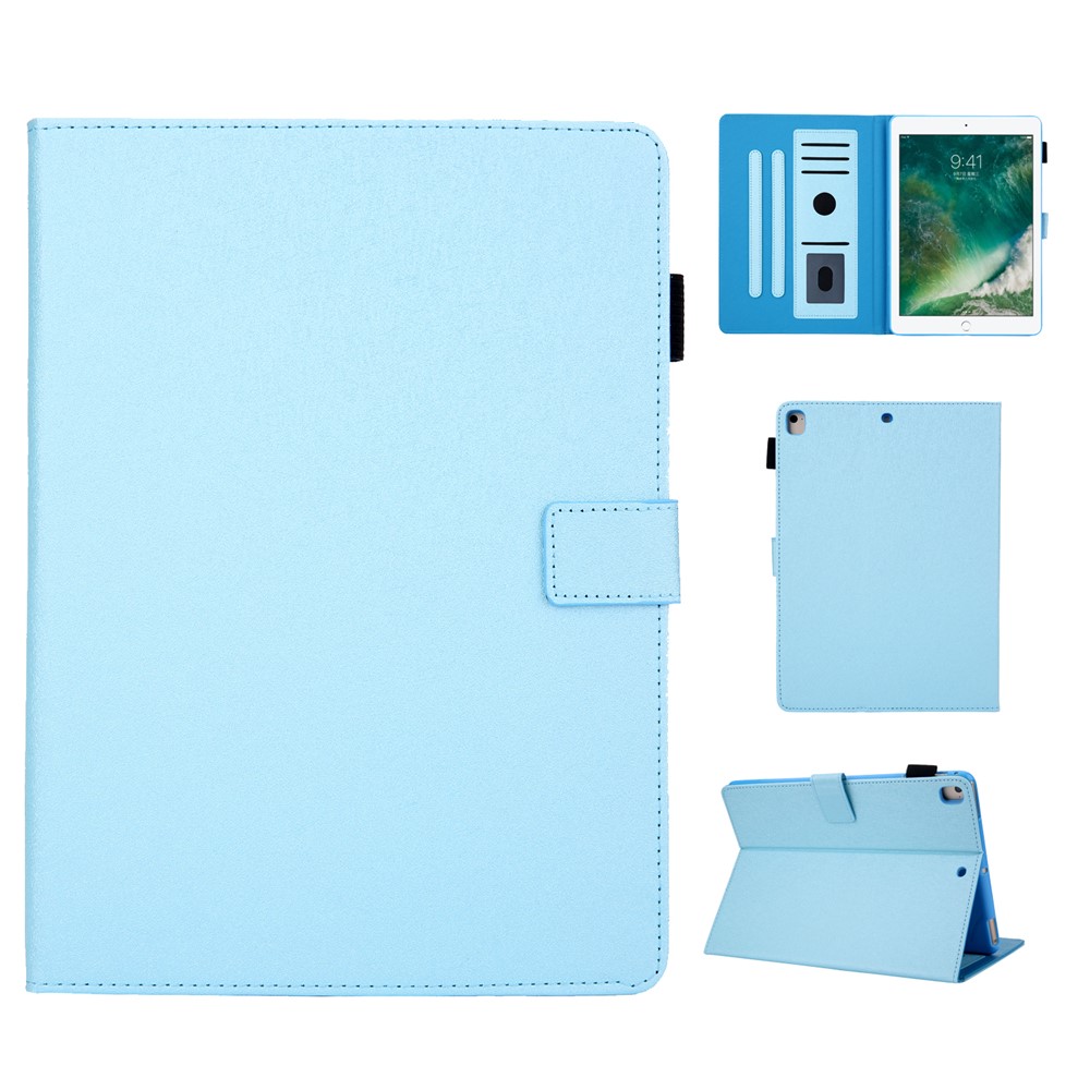 Leather Case with Card Storage for iPad 9.7-inch (2018)/9.7-inch (2017)/Air 2/Air - Baby Blue-1