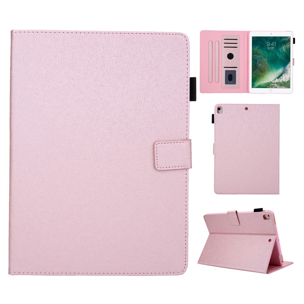 Leather Case with Card Storage for iPad 9.7-inch (2018)/9.7-inch (2017)/Air 2/Air - Pink