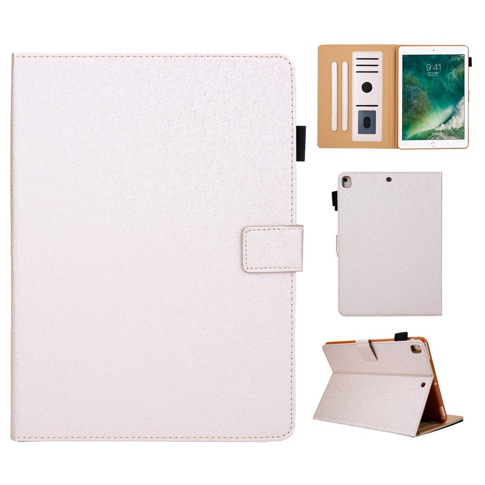 Leather Case with Card Storage for iPad 9.7-inch (2018)/9.7-inch (2017)/Air 2/Air - Gold