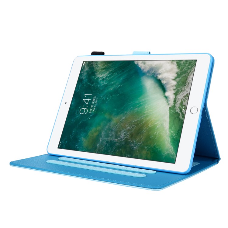 Leather Flip Stand Cover Case for iPad Air 10.5 inch (2019) - Baby Blue-4