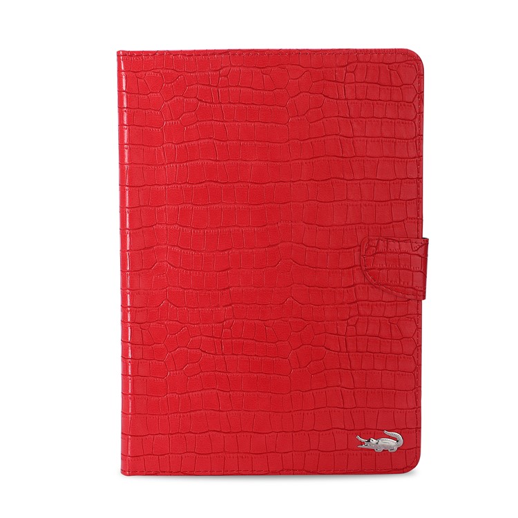 

Crocodile Texture Skin Leather Wallet Tablet Case for iPad 4 - Red, iPad 4