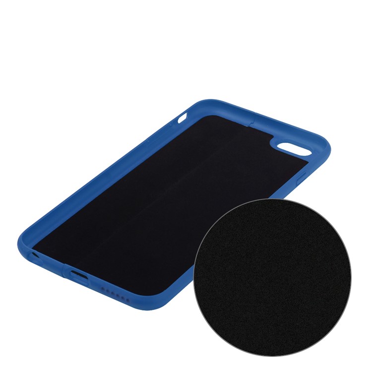 Auto-absorbed Kickstand PC Phone Back Case for iPhone 6/6s - Blue-5