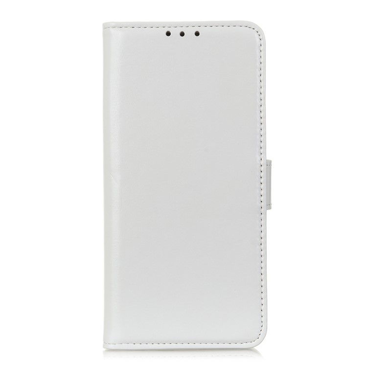 Crazy Horse Leather Wallet Case for iPhone (2019) 6.5-inch - White-2