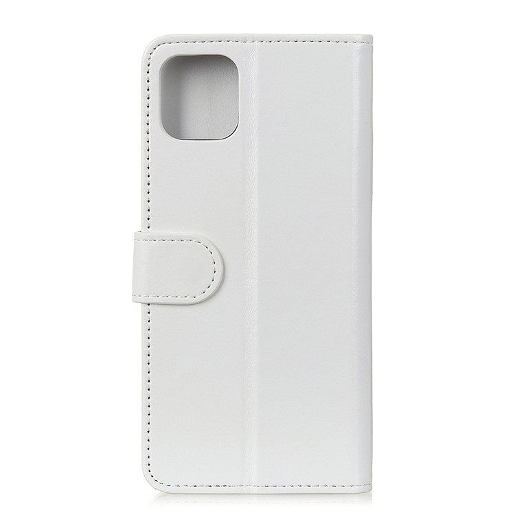 Crazy Horse Leather Wallet Case for iPhone (2019) 6.5-inch - White-6