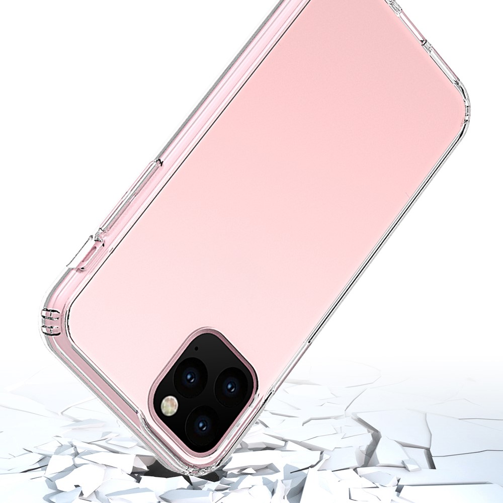 50Pcs/Pack Clear Acrylic + TPU Hybrid Back Case for iPhone (2019) 5.8-inch - Transparent-3