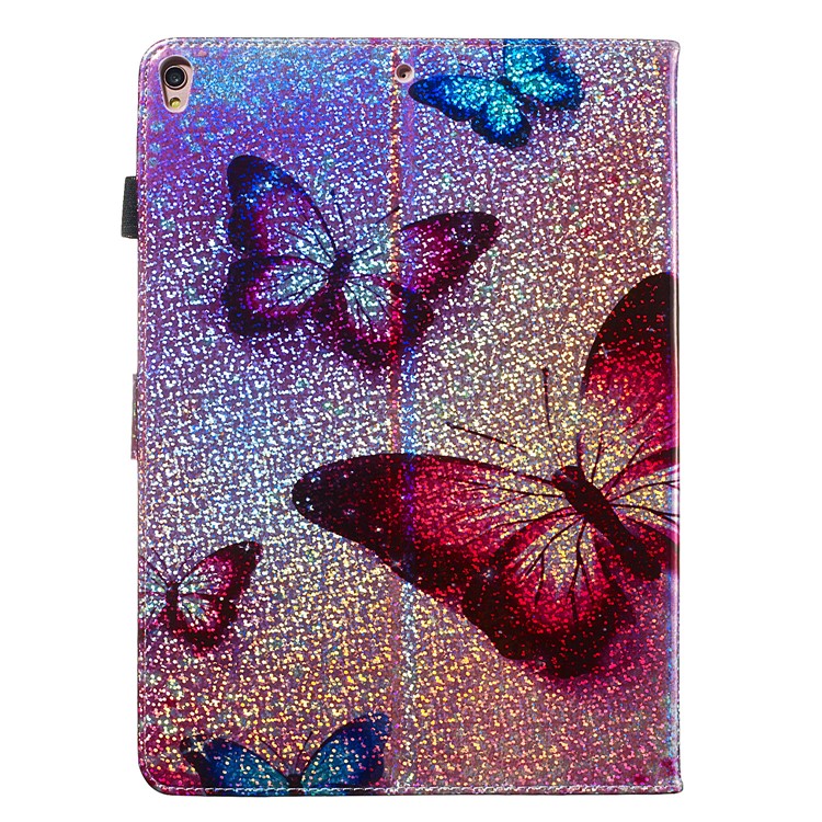 Reflecting Wallet Stand Leather Case for Apple iPad Air 10.5 inch (2019)/iPad Pro 10.5-inch (2017) - Butterfly-3