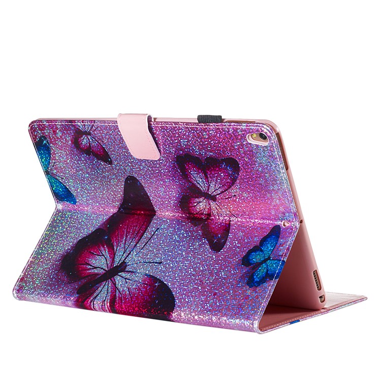 Reflecting Wallet Stand Leather Case for Apple iPad Air 10.5 inch (2019)/iPad Pro 10.5-inch (2017) - Butterfly-5