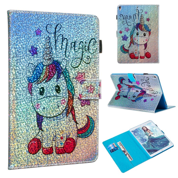 

Reflecting Wallet Stand Leather Case for Apple iPad Air 10.5 inch (2019)/iPad Pro 10.5-inch (2017) - Unicorn, iPad Air 10.5 inch (2019)