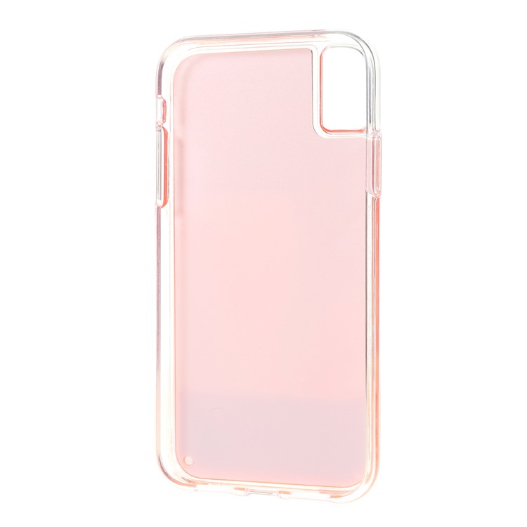 Anti-dropping Luminous Quicksand TPU Phone Case for iPhone XR 6.1 inch - Red-5