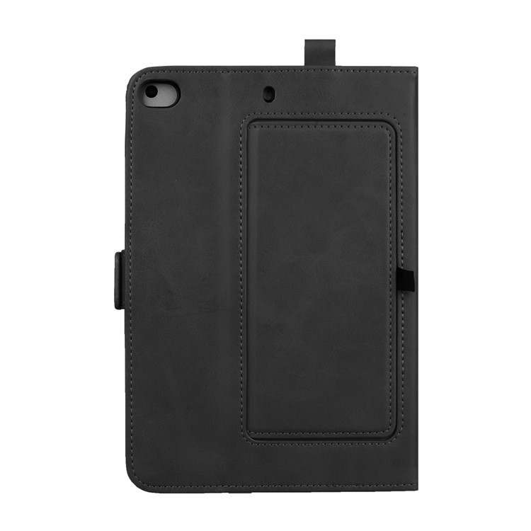 Multi-slot Stand Leather Tablet Case with Stylus Pen Slot for iPad mini (2019) 7.9 inch/mini 4/mini 3/mini 2/mini - Black-5