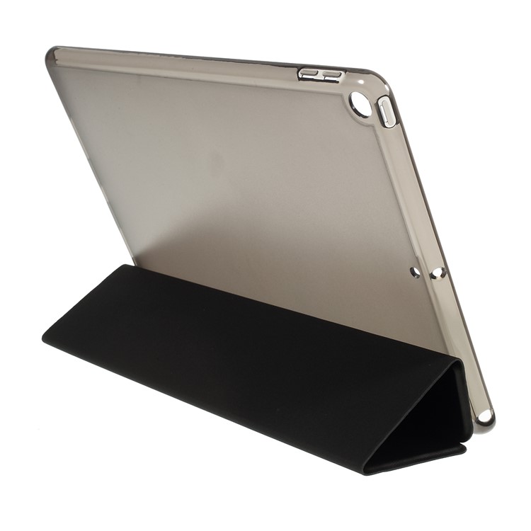 Nappa Skin Plastic+TPU+PU Leather Tablet Cover for iPad Air 10.5 inch (2019) - Black-6