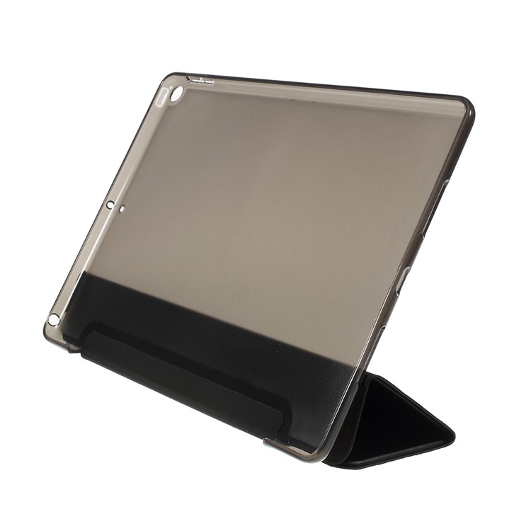 Nappa Skin Plastic+TPU+PU Leather Tablet Cover for iPad Air 10.5 inch (2019) - Black-7