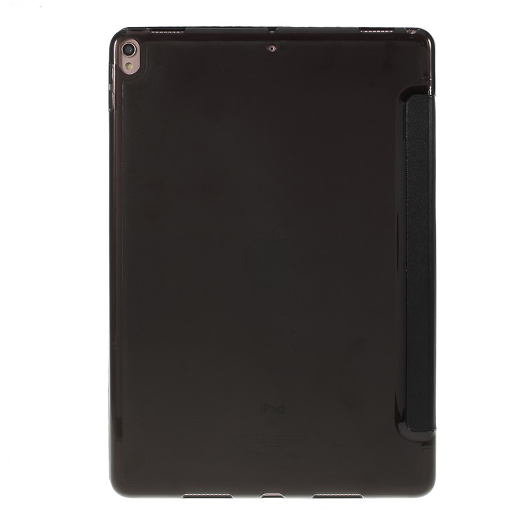Nappa Skin Plastic+TPU+PU Leather Tablet Cover for iPad Pro 10.5-inch (2017) - Black-2