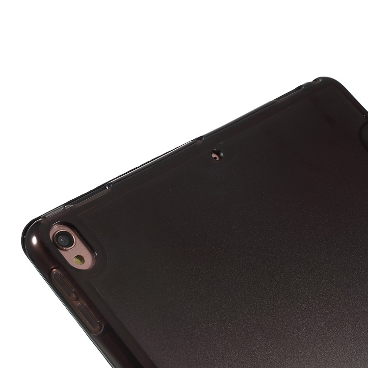 Nappa Skin Plastic+TPU+PU Leather Tablet Cover for iPad Pro 10.5-inch (2017) - Black-4