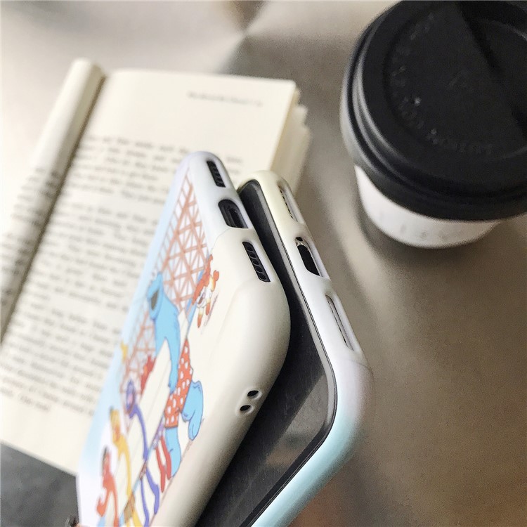 Pattern Printing IMD Soft TPU Protective Case for iPhone XS Max 6.5 inch - Summer Beach-10