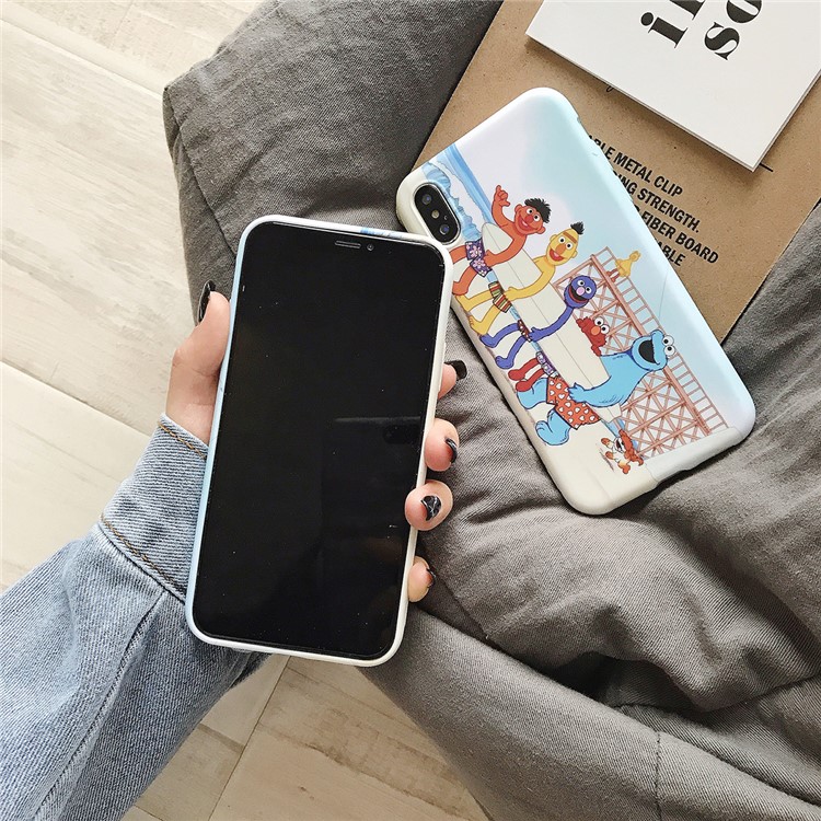 Pattern Printing IMD Soft TPU Protective Case for iPhone XS Max 6.5 inch - Summer Beach-3