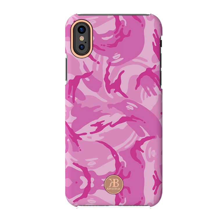 

Чехол Для Мобильного Телефона KINGXBAR С Камуфляжным Рисунком Для IPhone XS Max - Роза, iPhone XS Max