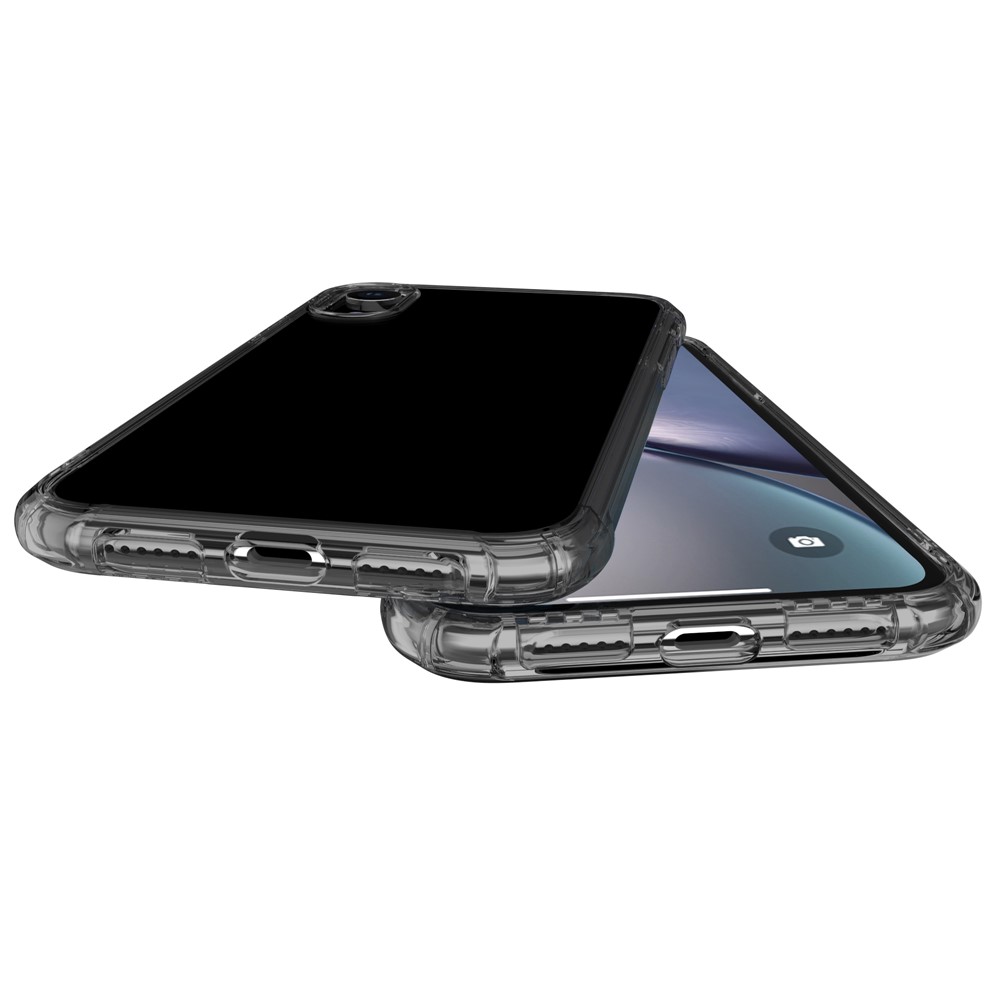 Coque En TPU Antichoc LEEU DESIGN Avec Coussin De Conversion Vocale Pour Iphone XR 6.1 Pouces - Noir-11